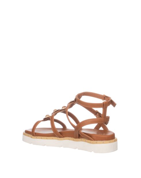 Weiche braune Sandalen