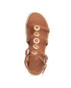 Weiche braune Sandalen