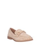 Mocasines Alcantara beige