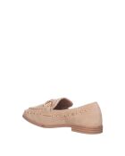 Mocasines Alcantara beige