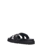 Zwarte zachte sandalen