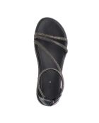 Zwarte zachte sandalen