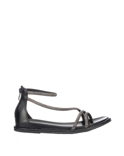 Zurigo schwarze Sandalen