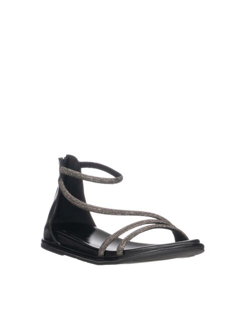Zurigo schwarze Sandalen