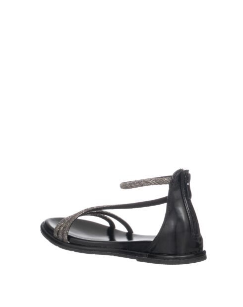 Zurigo schwarze Sandalen