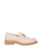 Mocassins Soft beiges platines