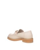 Mocassins Soft beiges platines