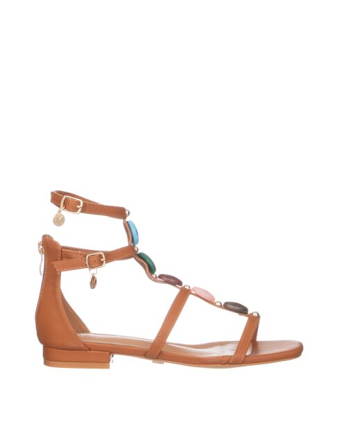 Weiche braune Sandalen