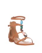 Weiche braune Sandalen