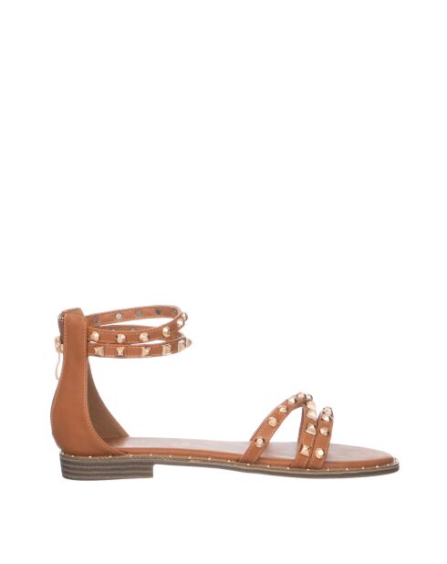 Weiche braune Sandalen