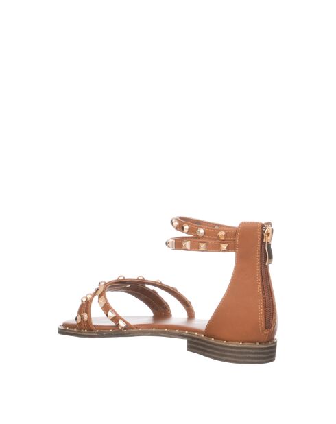 Weiche braune Sandalen