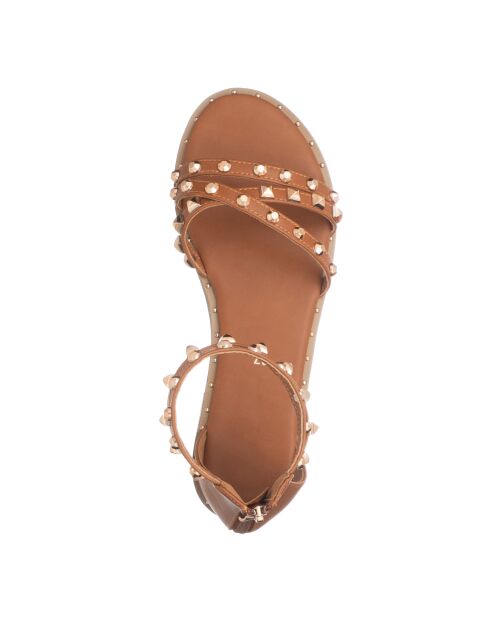 Weiche braune Sandalen