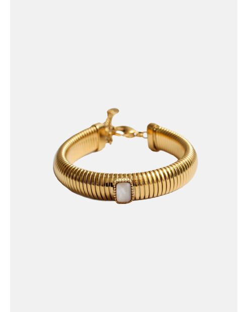 Armband Skadi aus Gold/Perlmutt