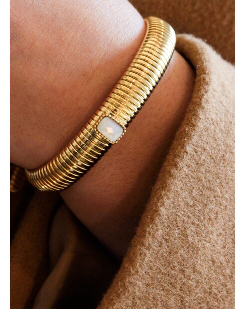 Armband Skadi aus Gold/Perlmutt