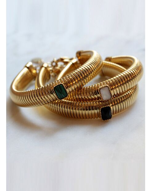 Armband Skadi aus Gold/Perlmutt