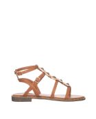 Weiche braune Sandalen