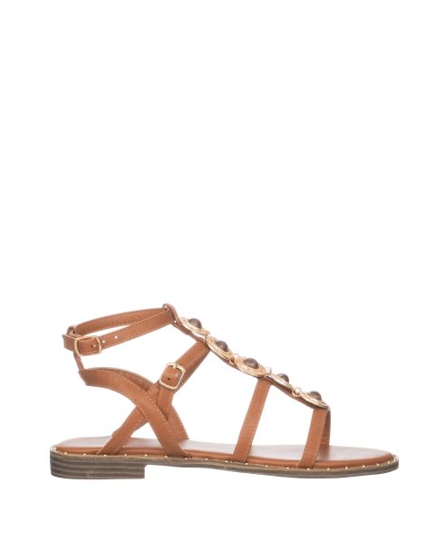 Weiche braune Sandalen
