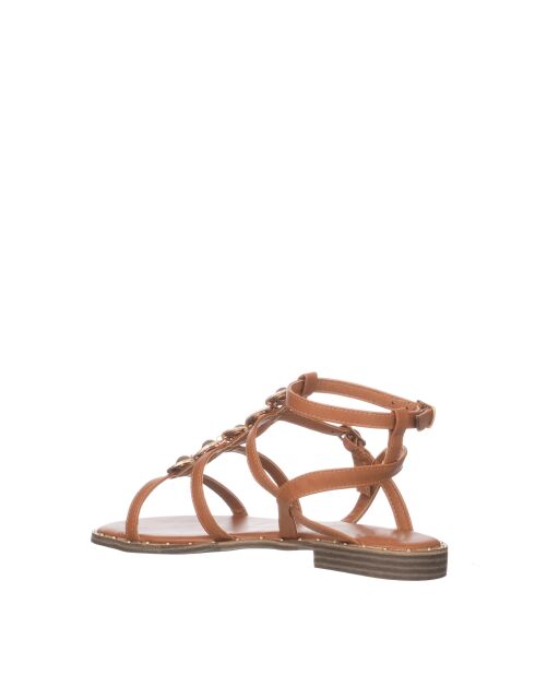 Weiche braune Sandalen