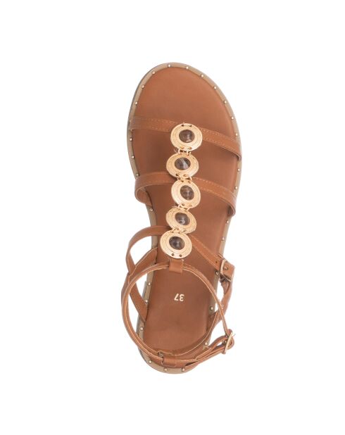Weiche braune Sandalen