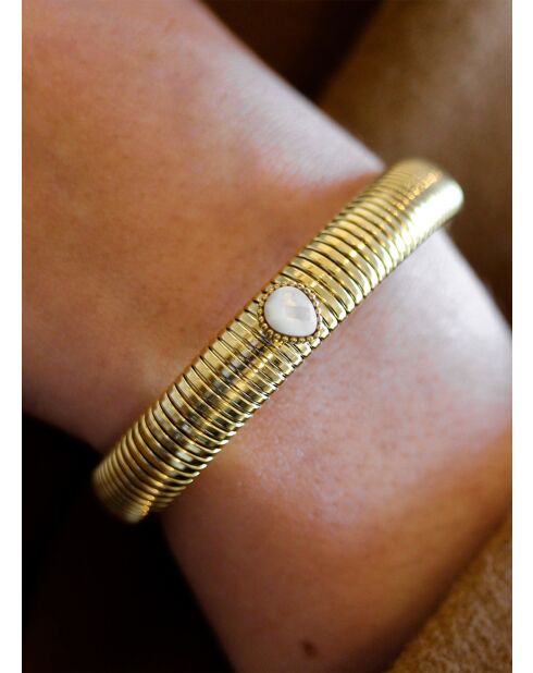 Bracciale Freya in oro/madreperla