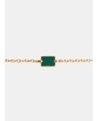 Altaia gold/grünes Armband