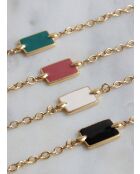 Altaia gold/grünes Armband