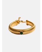 Bracciale Aveta in oro/malachite