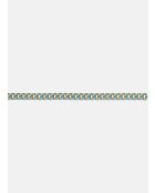 Kettenarmband aus poliertem Gold/Türkis