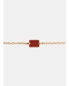 Altaia-Armband aus Gold/Terrakotta