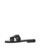 Schwarze Sandalen Atene
