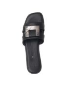 Schwarze Sandalen Atene