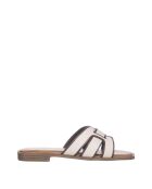 Sandales Atene blanc/marron