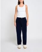 Pantaloni Fresco navy