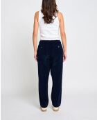 Pantaloni Fresco navy