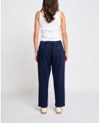 Marineblauwe broek Fresco