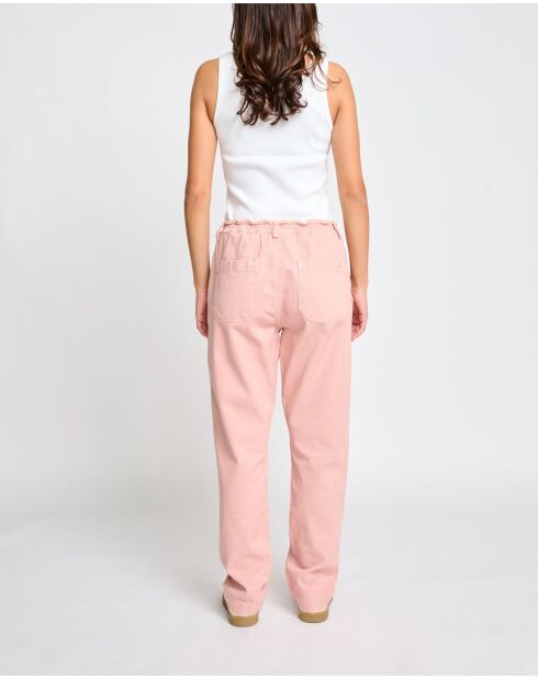 Pantaloni rosa funky