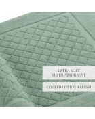 Tapis de bain vert bouteille - 50x70 cm