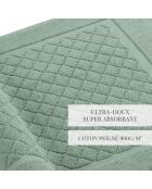 Tapis de bain vert bouteille - 50x70 cm