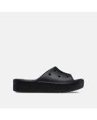 Sandales plates classiques noires