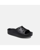 Sandales plates classiques noires