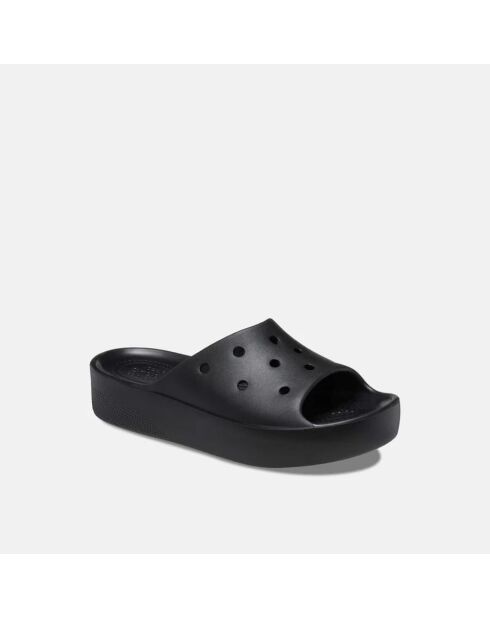 Sandales plates classiques noires