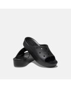 Sandales plates classiques noires