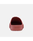 Sabots Dylan tissé texturé terracotta
