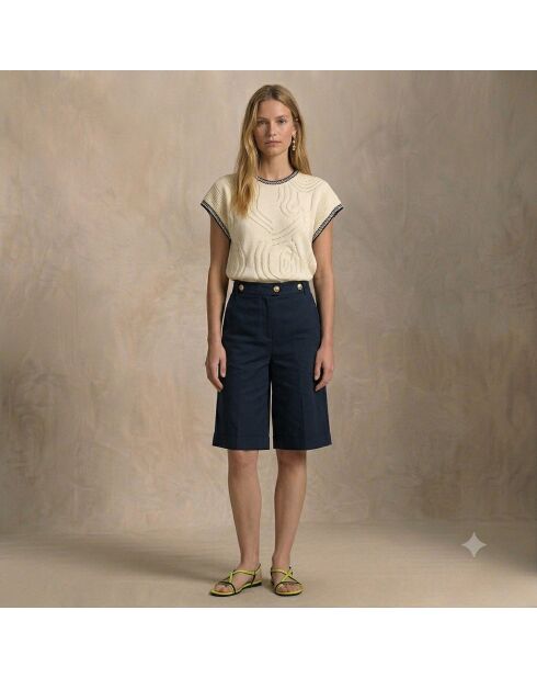 Top JULSS bianco sporco