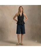 HANICKA Schwarzes Top
