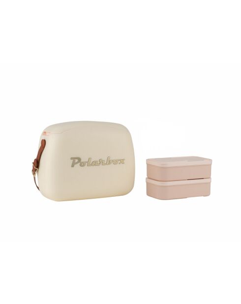 Coolerbag Coolerbag 6L + 2 Lunchbox crème