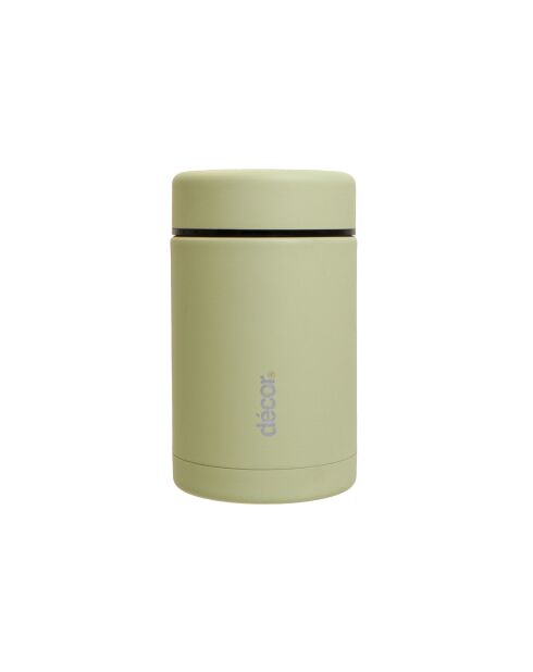 Groene geïsoleerde voedselhouder - 0,52L