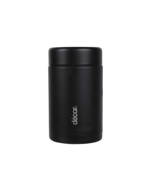 Portavivande isolato nero - 0,52L