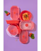 Caja de compras microsegura roja - 1,6 L