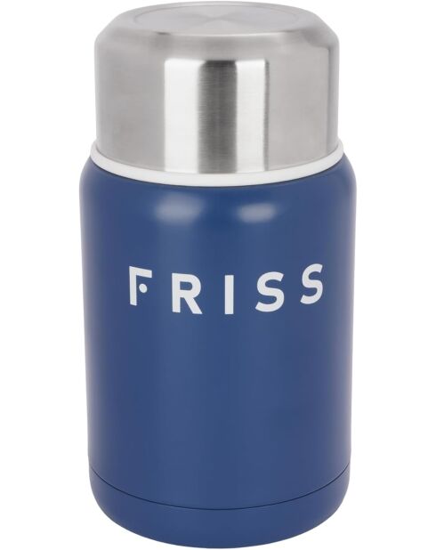 Blauwe geïsoleerde voedselhouder - 0,5L